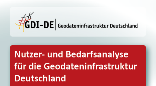 Nutzer- und Bedarfsanalyse der GDI-DE